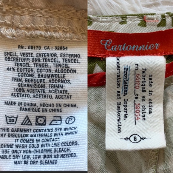 Anthropologie Cartonnier Shorts-pb - Picture 7 of 8